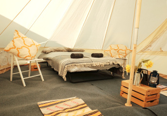 Safari Bell Tent: Luxury Safari Bell Tent